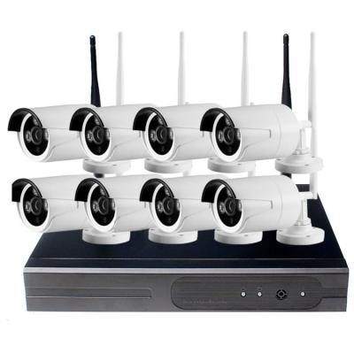 China High Quality Waterproof/Waterproof 8CHS 5MP Outdoor WiFi CCTV IP Camera NVR KITS for sale