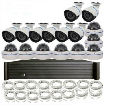 China P2P; ONVIF 16ch POE NVR Kit 1080P 2MP POE IP Camera CCTV P2P System for sale