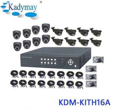 China The best selling security system! ! ! economical 16ch DVR system kit, all in one home alarm security system for sale