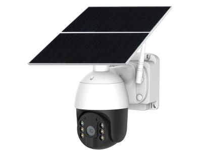 China New Product1080P 4G Dual Lights Battery Solar Power PT Waterproof / Waterproof IP Camera for sale