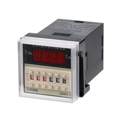 China DH48S-S 0.1S-99H Multi Function Digital Timer Relay DPDT 85~265VAC/DC General Purpose Panel Mount for sale