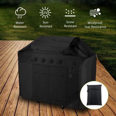 China Custom Manufacturer Outdoor 58inch 210D Gas BBQ Grill Dustproof Waterproof Anti-UV Cover for sale