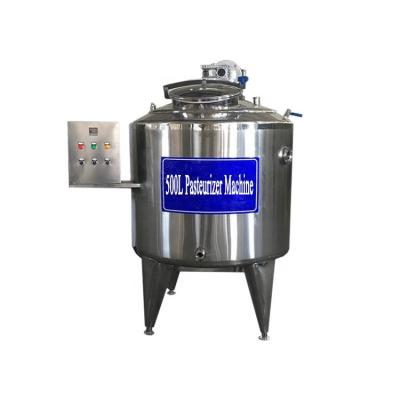 China milk juice beer etc. Milk Liquid Pasteurization Small Pasteurized Machine For Pasteurization Machine 200L Milk Juice Tank 100 Liters for sale