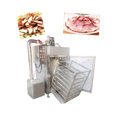 China Hotels meat smoking machine, smoke oven, industrial meat smoker for sale