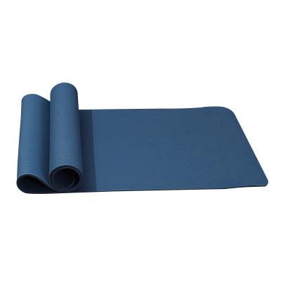 China Yoga Exercises Customized Printing 6mm 8mm Plain Color Fitness 10m Anti Slip Mat Yoga Tape Mat Tape for sale