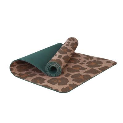 China Competitive Price Waterproof Washable Durable Non-Slip Organic Cork Yoga Mat for sale