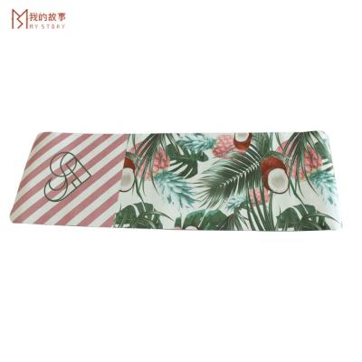 China Yoga Exercises Anti Slip Band Yoga Mat For Pilates And Floor Eco Friendly Exercise for sale