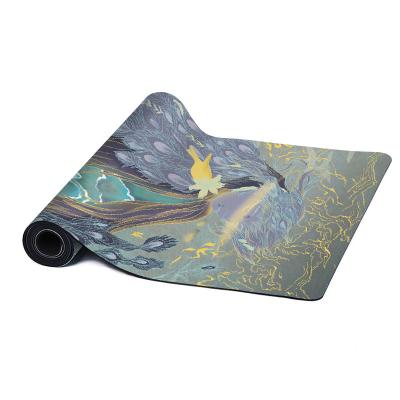 China Sport Used Custom Exercise Mat PU Yoga Mat Best Quality Eco Friendly Mat For Pilates And Floor for sale