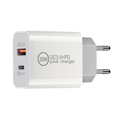 China UniversalÂ   CE FCC 20W USB C Wall Charger Quick Charging 3.0 USB-C Palladium Charger Mobile Phone Travel Charger for sale