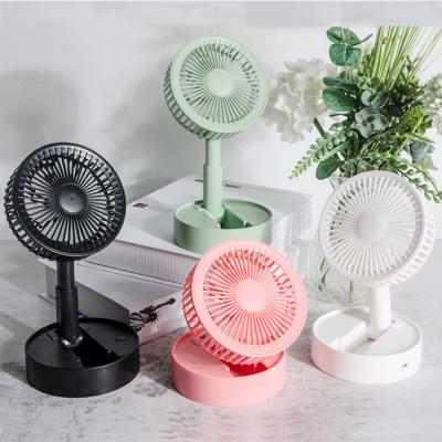 China Mini USB Fans Folding Portable Storage Fan USB Charger Desktop Mini Fan for sale