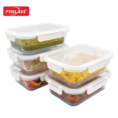 China Viable New Arrival Meal Prep Glass Food Storage Bowl for sale