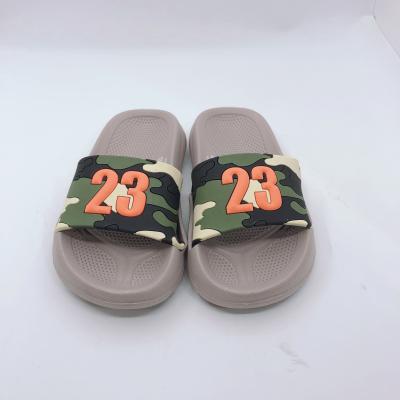 China EVA Cartoon Waterproof Slippers For Boys And Girls Kids Children PVC Unisex Patch Child Slipper Customized Slide for sale