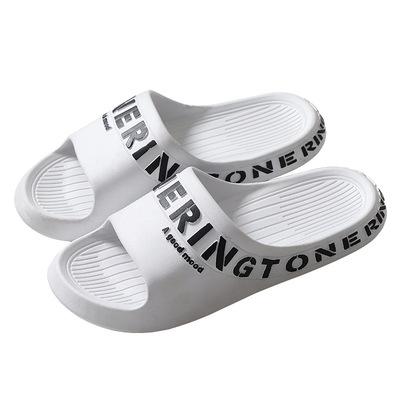 China Fashion Trend Sports Soft Thick Bottom Slides Slippers For Boys And Girls Men Summer Beach Breathable Walking Shoes for sale