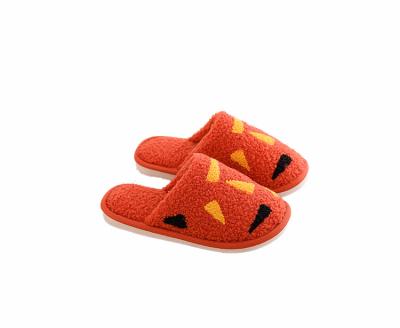 China Fashion Trend Made In China Plush Soft Bottom Slippers For Men Women Winter Slides Indoor Warm Non Slip Slippers Wholesale for sale