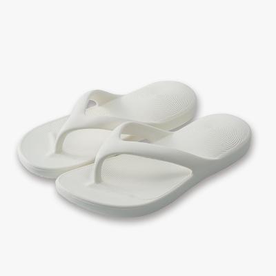 China Fashion Trend Style New Design Soft Thick Bottom Slides Slippers For Men Indoor Non Slip Shower Waterproof Flip Flops Wholesale for sale