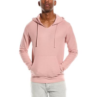 China Hot OEM Anti-Shrink Men's Hoodies and Sweatshirts Latest Style, Specially Designed 100% Cotton V-Neck Hoodies for sale