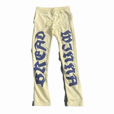 China wholesale Anti-wrinkle PA 3D breath printed cotton men's pants nets joggers custom sweatpants for sale