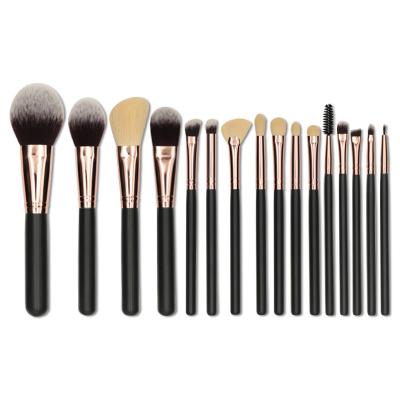 China Angular Blush 16 Pcs New Arrival High Quality Custom Makeup Brush Set for sale