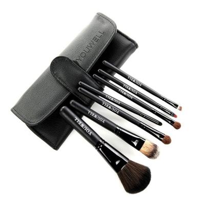 China Fan Brush 7 Pcs Cosmetic Removal Brush Set for sale