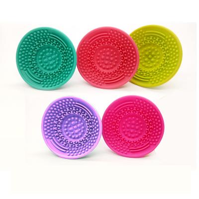 China Eco - Friendly Silicone Makeup Brush Cleaning Tip Cup Shaped for sale