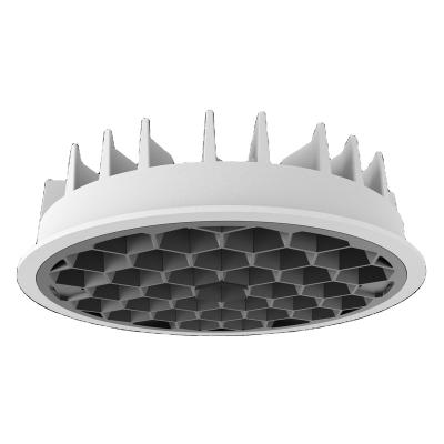 China Free shine 6 inch 8 inch led downlight lux honeycomb design estilo europeo for sale