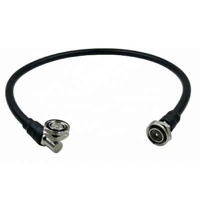 Chine Super Flexible RF Jumper Cable DIN Male Right Angle 5m à vendre