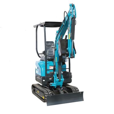 China Building Material Shops 1.5t Cheap Mini Tractor Excavator Small Digger Best Price for sale