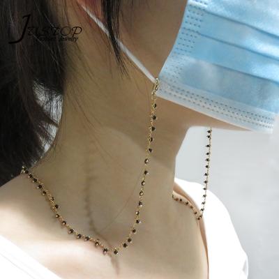 China New Design Gold Face Chains Glasses Necklaces Various Design Environmental Friendly Fashion Masking Chain for sale