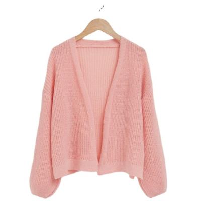 China Anti-wrinkle lady sweater for winter sweet style  wool  nylon Anti-pilling in stock for sale