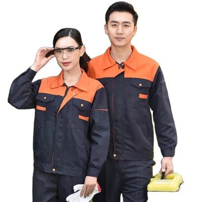 China Cotton Blended Mens Working Dust Proof Overall Coverall Pocket Waist Zipper Wear Resistant Multi Repair Mechanical Overalls Work Uniform for sale