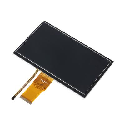 China Industrial Equipment Touch Screen 7.0 Inch 1024X600 50Pin RGB Interface TFT LCD Screen With Resistive Touch Panel for sale