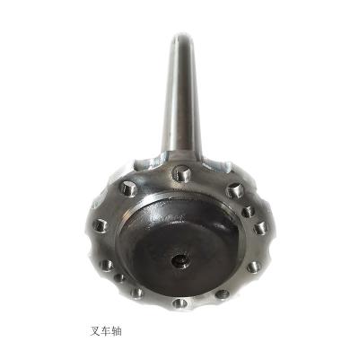 China High Quality Whole Forged Rear Axle 3000 GT Forklift Half Drive Shaft Spline Differential Gear Wheel Axle for sale