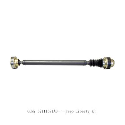 China New Steel Front Driveshaft Prop Shaft 52111591AB Front Transmission Drive Shaft Propshaft For Jeep Liberty kJ for sale