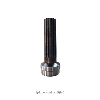 China Good Quality Steel Spline Tubular Shaft Custom Parts Stainless Spline Axle Rear Wheel Half Axle for sale