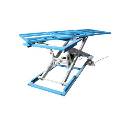 China Hot Selling Mini Electric Steel Portable Hydraulic Scissor Lift Table for sale