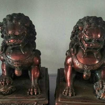 China China life-size bronze small O new products? Lion Statue sculpture in utdoor garden for sale