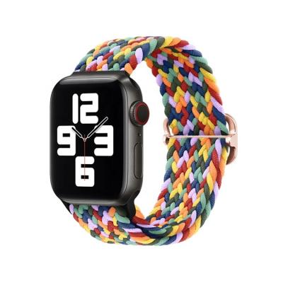 China Factory Supply Fashion 38 Multicolor 40mm Fabric Smart Watch Band Straps for sale