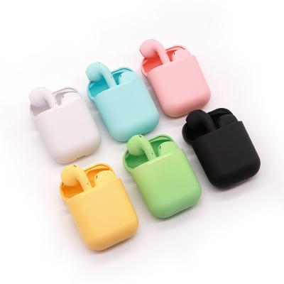 China Colorful In-ear Mini Wireless i12 TWS Inpods Earphone TWS i12 i11 i9s TWS Earbuds Headset for sale