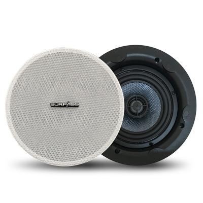 China No Surpass 2 Way 5.25inch Coxial Audio High Quality Indoor Waterproof Active Ceiling Speaker for sale