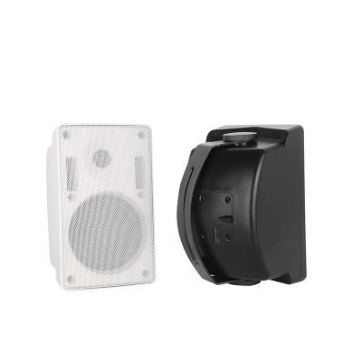 China No PA 4.5 Inch 40W 100V Plastic Wall Mount Speaker Outdoor System With Power Taps Wall Mount Speaker for sale