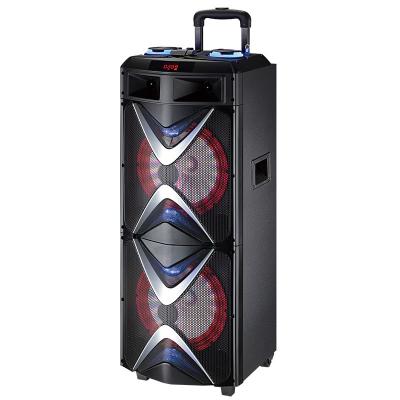 China / Active Portable Subwoofer Speaker Audio Amplifier Blue-tooth Trolley Sound Box for sale