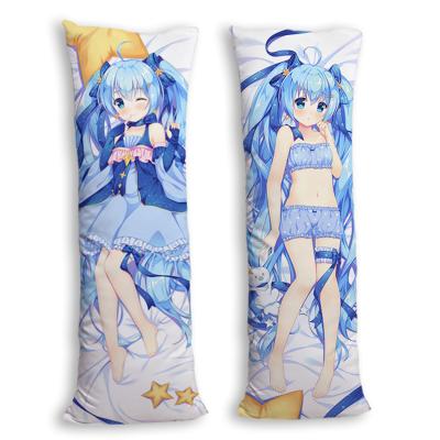 China Custom Soft Japanese Anime Pillow Cover Body Anime Polyester Anti-Pull Waist Dakimakura Decorative Pillow Cover for sale