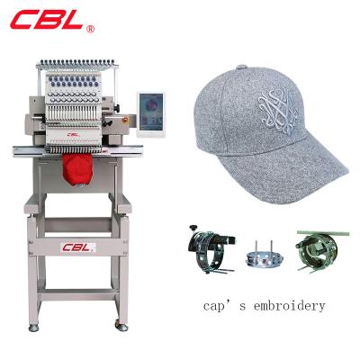 China Hotels CBL single head automatic1201 t single head hat machine one high speed embroidery hat shirt embroidery machine bordadora computarizada for sale