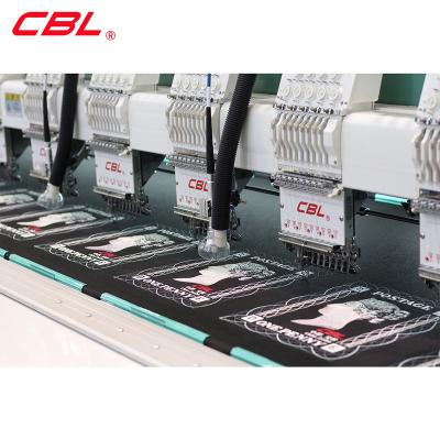 China Laser Cutting New Technology China CBL High Quality Mix Laser Cut Flat Automated Embroidery Machine for sale