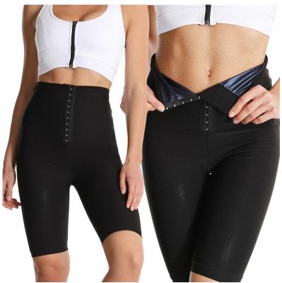 China Antibacterial Sauna Belt Weight Loss Shaper Slim Bodysuits Jumpsuits For Women Bodycon Sexy Body Shapers With Open Crotch for sale