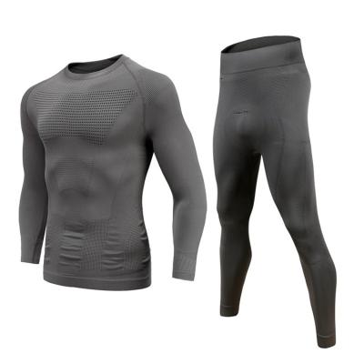 China Compression Breathable Ribbed Stretch Sporty Seamless Garment Fitness Wear Running Gym Wear Men for sale