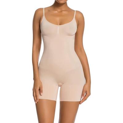 China Full Body Shaper Antibacterial Adjustable Tummy Control Push Up Butt Shapers Women Seamless Shapewear for sale