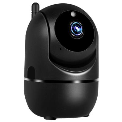 China PAN-TILT Mini Wifi Spy Camera 1 .0 720P Pixel Baby Monitor with Real Time Talk AI Tracking Sensor Work with Alexa for sale