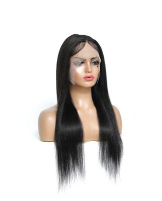 China Factory Raw Human Hair HD Human Hair Straight Frontal Wig Brazilian Cuticle Aligned Hair Full Lace Wig For Black Women for sale