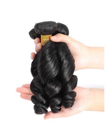 China 100% Virgin Remy Human Hair Factory Price Brazilian Virgin Hair, 10A Seller Rating Loose Wave Bundles, Double Drawn Bundles For Black Women for sale